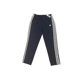 NWT adidas Gameday Track Pants XL Navy/White